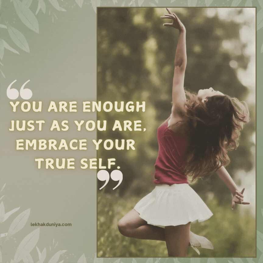 Know You are Enough: Embrace Your True Worth