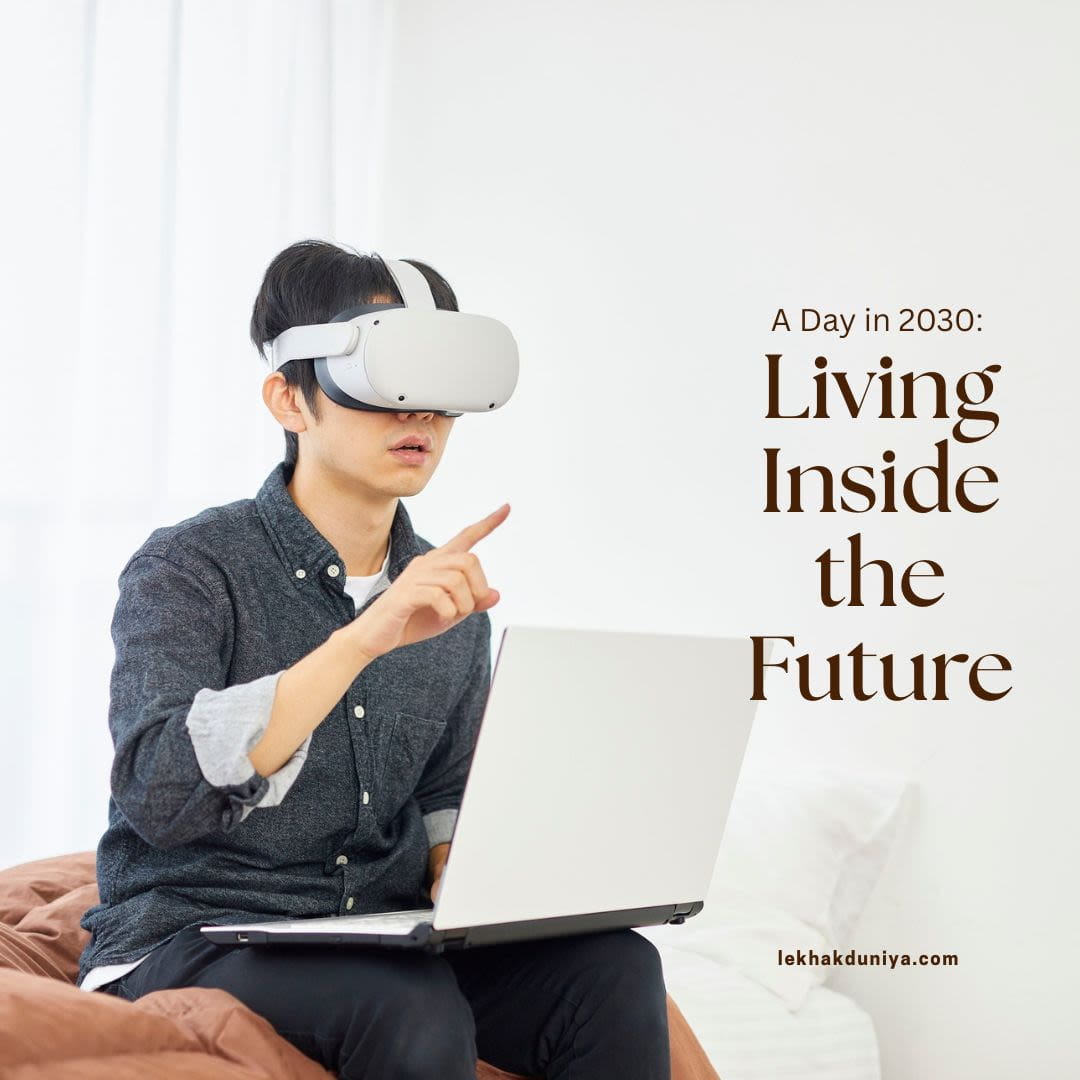 🌍 A Day in 2030: Living Inside the Future