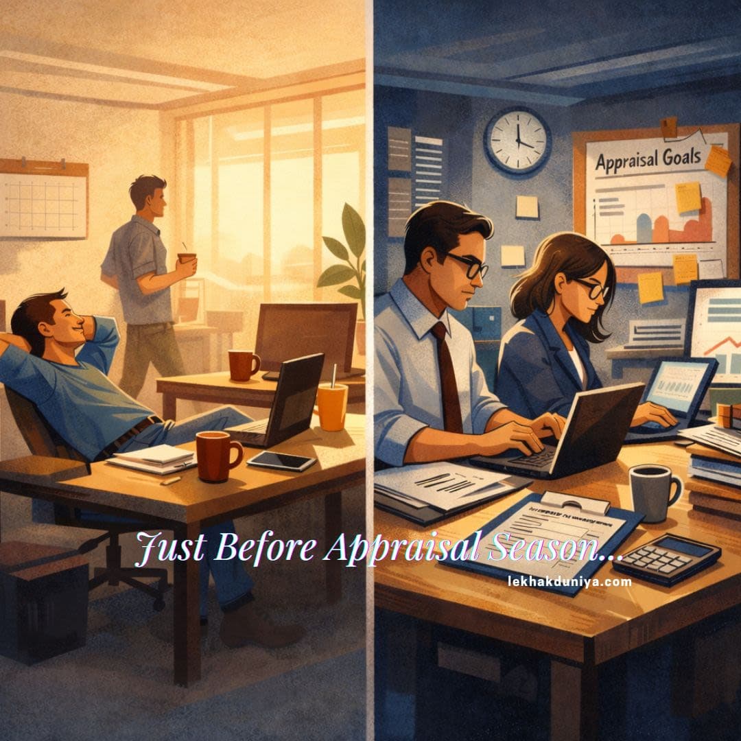 What Happens in Offices Just Before Annual Appraisals