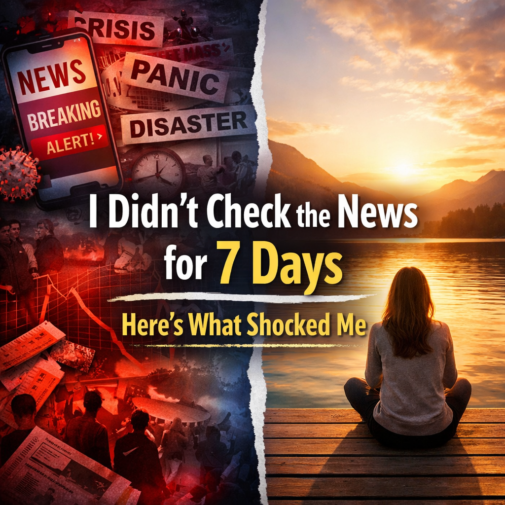 I Didn’t Check the News for 7 Days—Here’s What Shocked Me