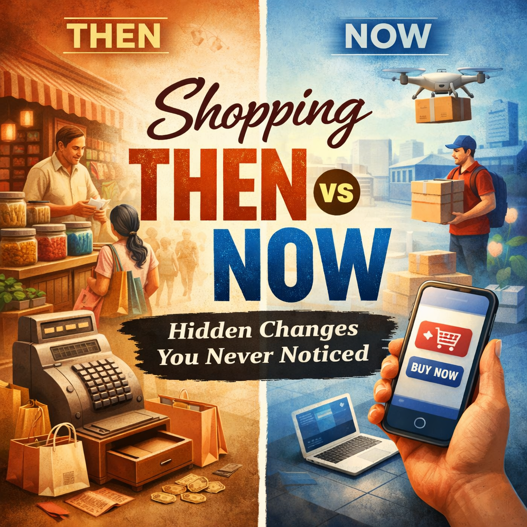 Shopping Then vs Now: Hidden Changes You Never Noticed
